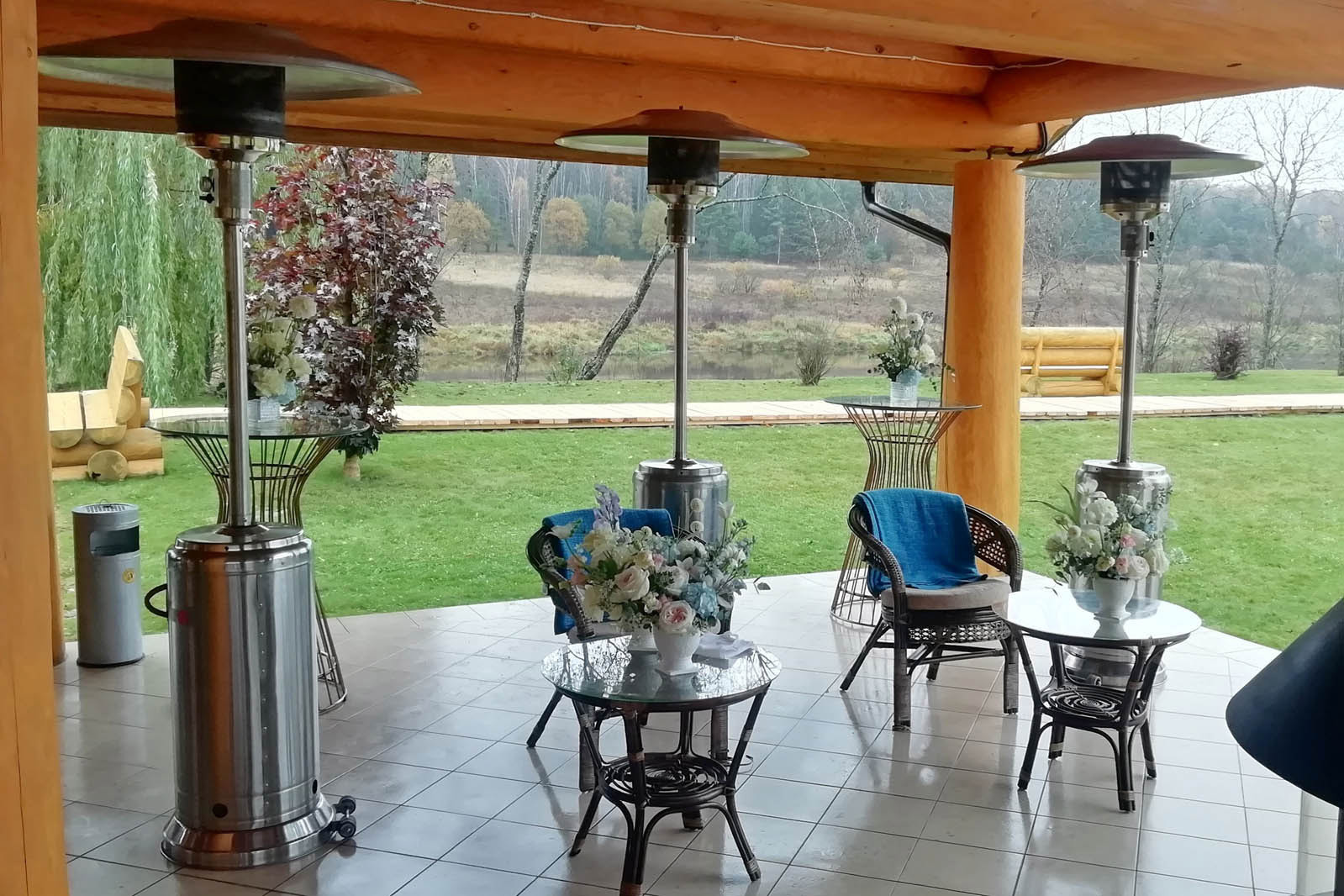 Аренда уличных газовых обогревателей