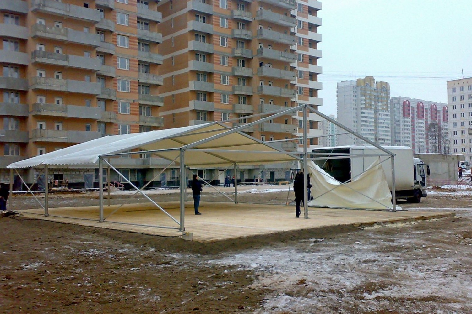 Аренда тентов