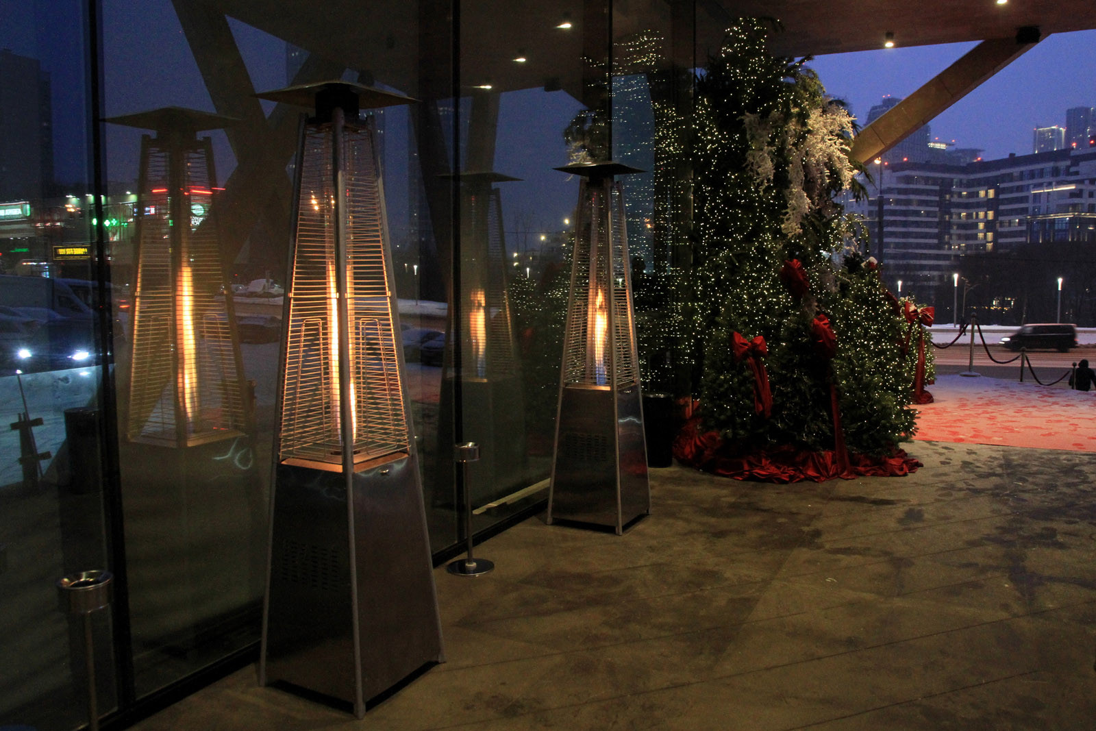 Аренда уличных газовых обогревателей